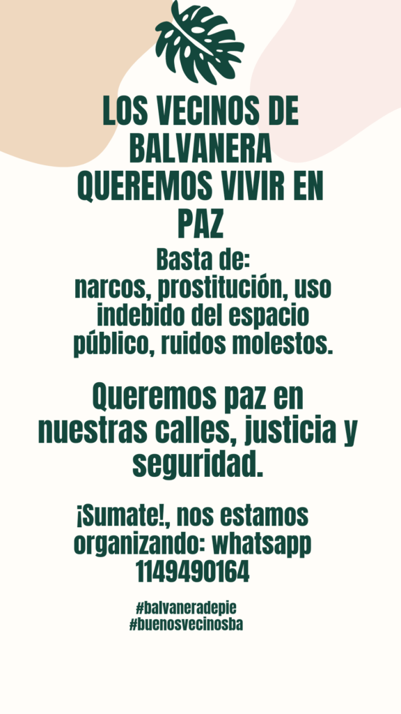 Queremos: paz en nuestras calles, justicia y seguridad