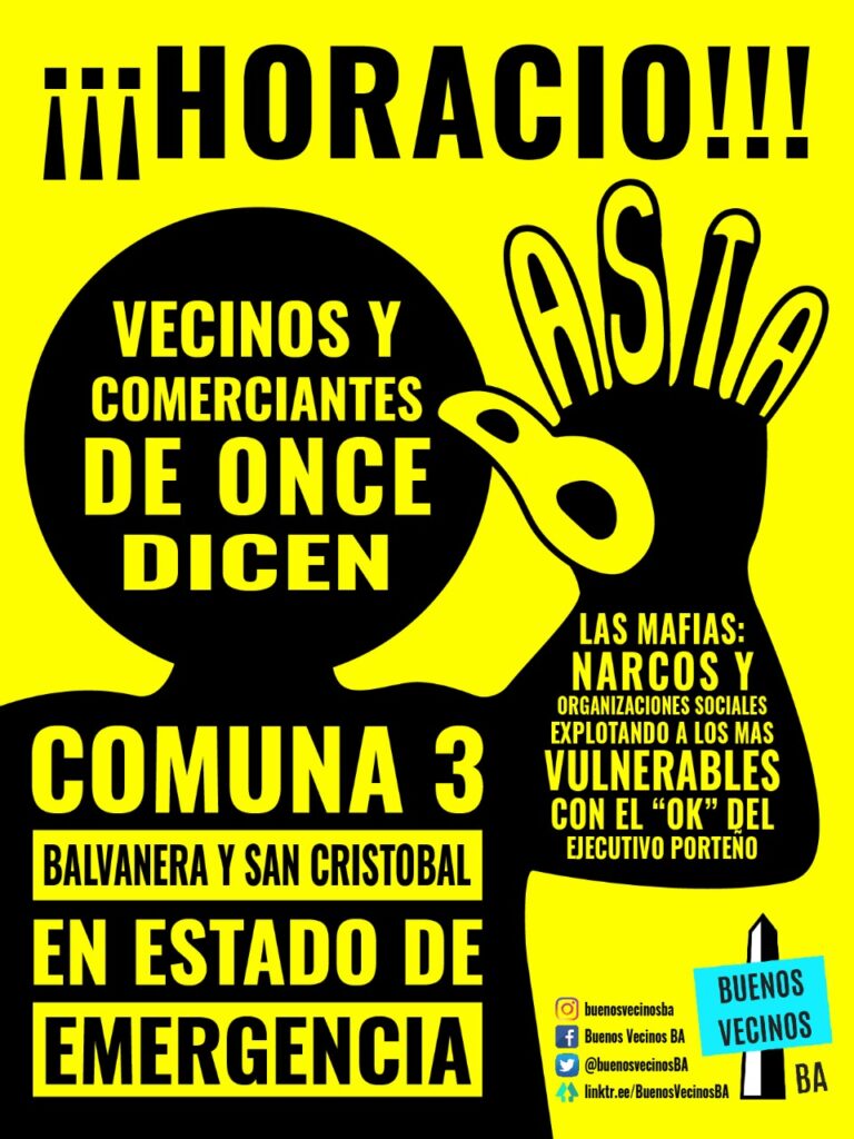 BASTA DE MAFIAS COMUNA 3: ESTADO DE EMERGENCIA