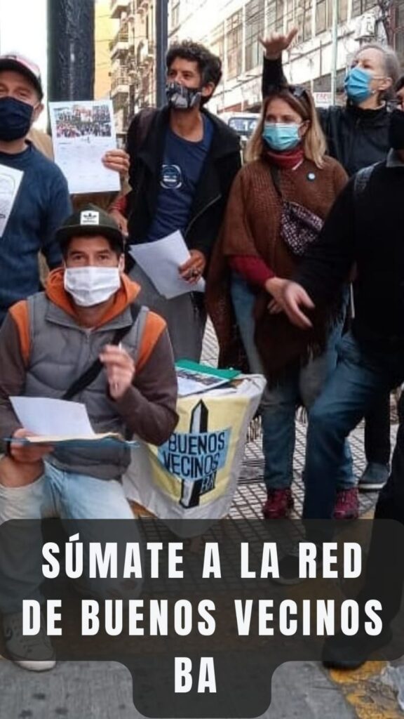 SUMATE: LOS BUENOS VECINOS VAMOS A RECUPERAR NUESTROS BARRIOS