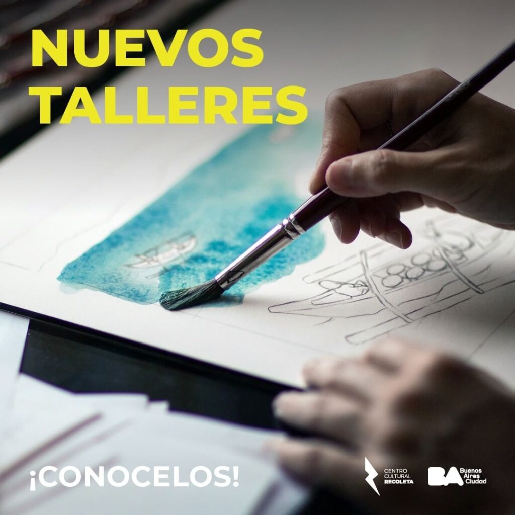 El Recoleta presenta nuevos talleres para el primer cuatrimestre