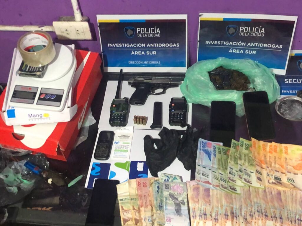 Narcomenudeo: Golpe a dos bandas narcos y prisión preventiva para tres dealers de Barrio Fátima y Constitución