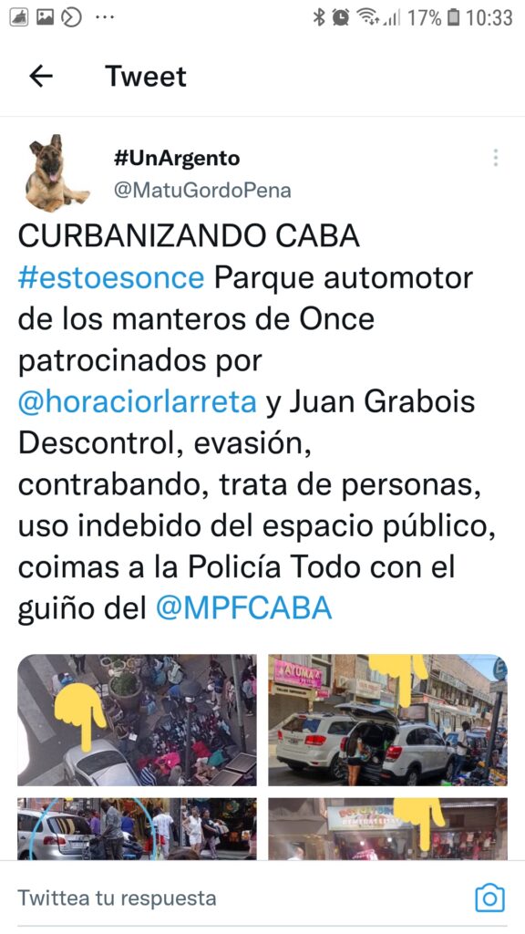 PARQUE AUTOMOTOR DE MANTEROS DE ONCE: LA INFORMALIDAD TIENE BENEFICIOS