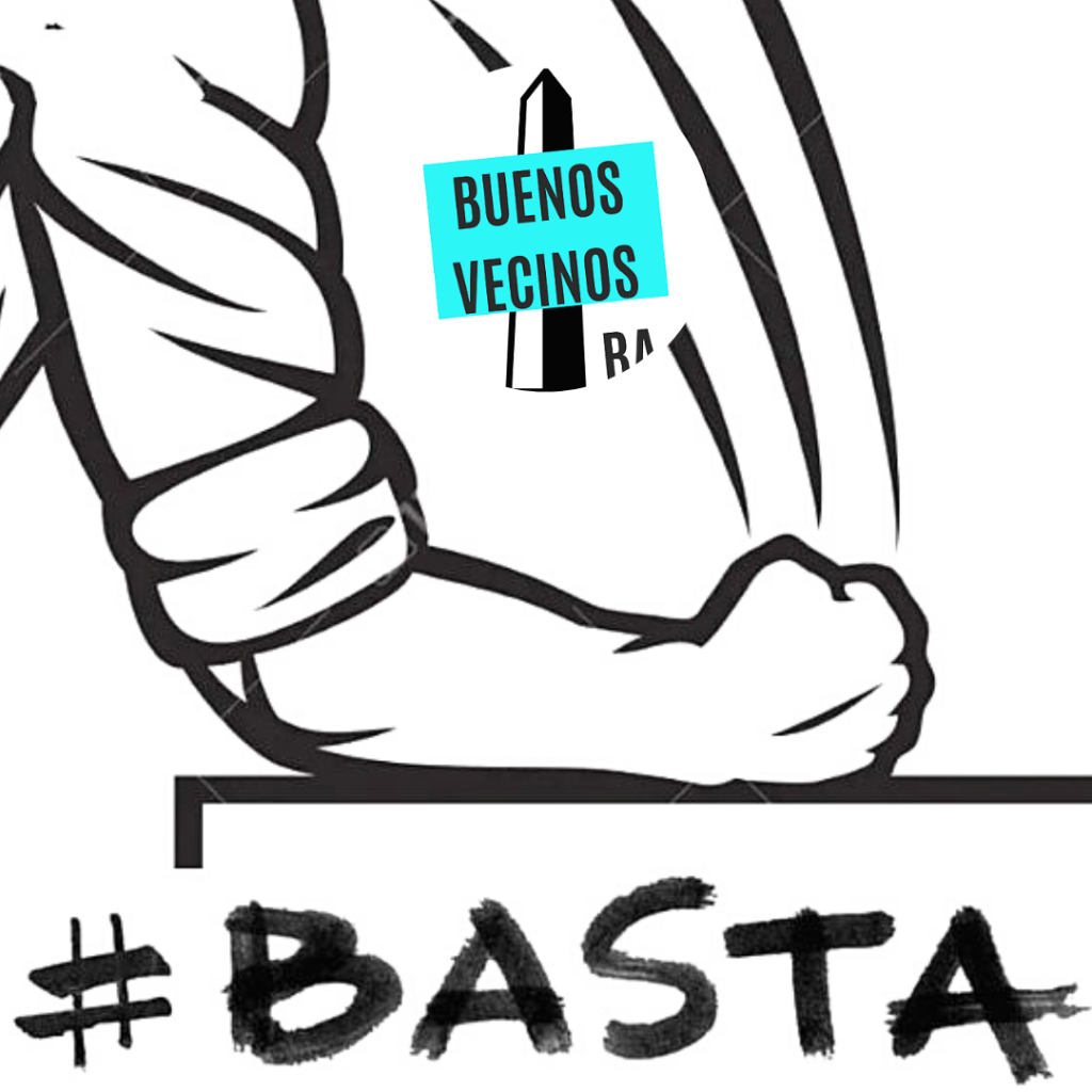 Comunicado oficial: Marcha de Buenos Vecinos BA