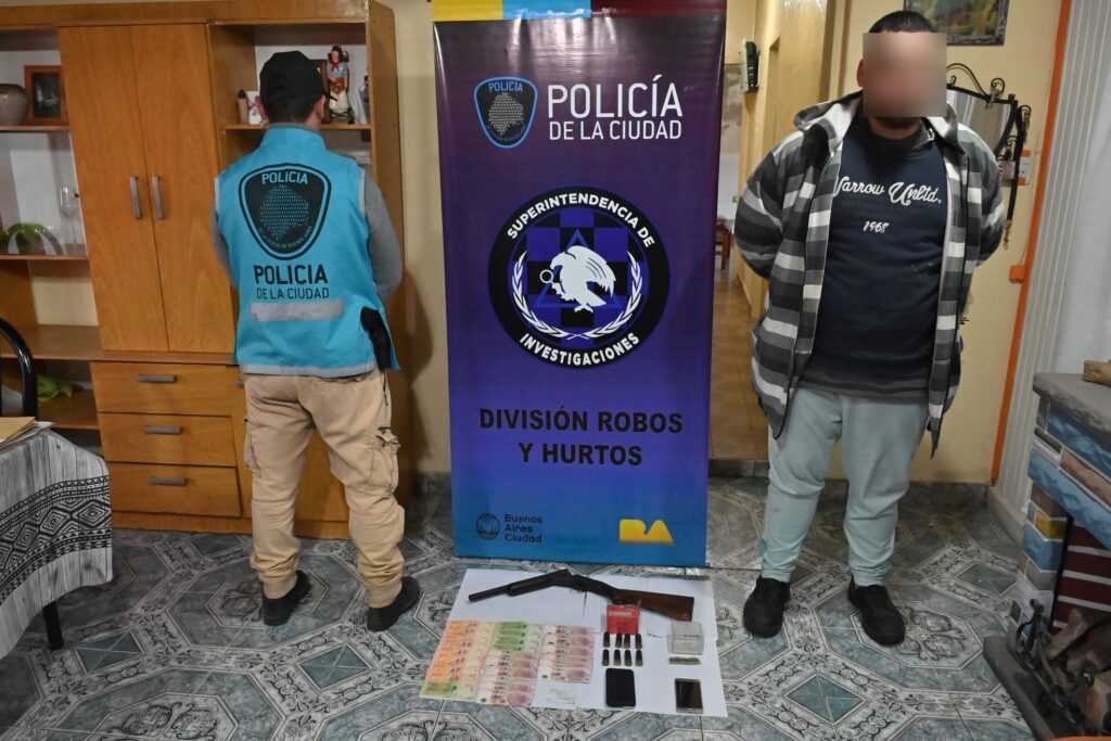 Villa Soldati: dos detenidos por tentativa de homicidio tras cometer una entradera