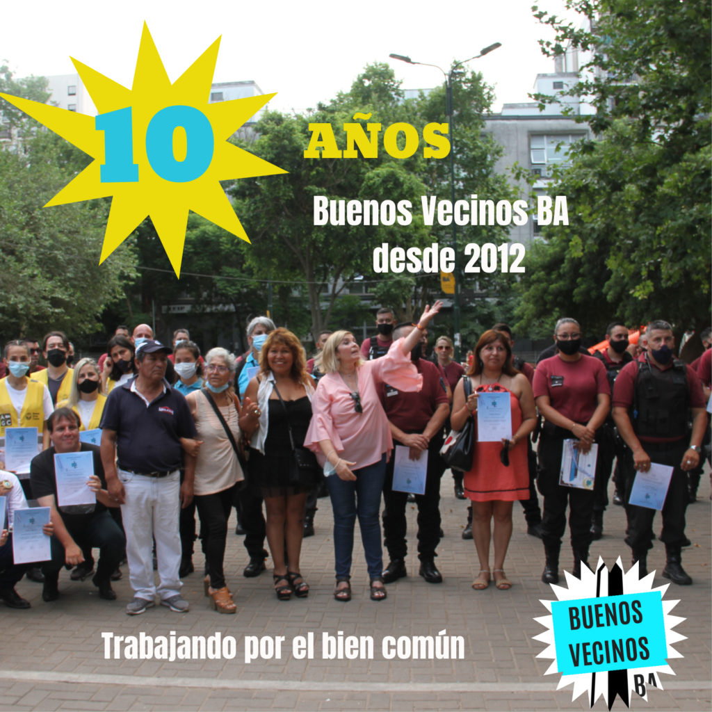 Buenos Vecinos BA 10 años: Defendemos los derechos humanos, trabajamos por el bien común
