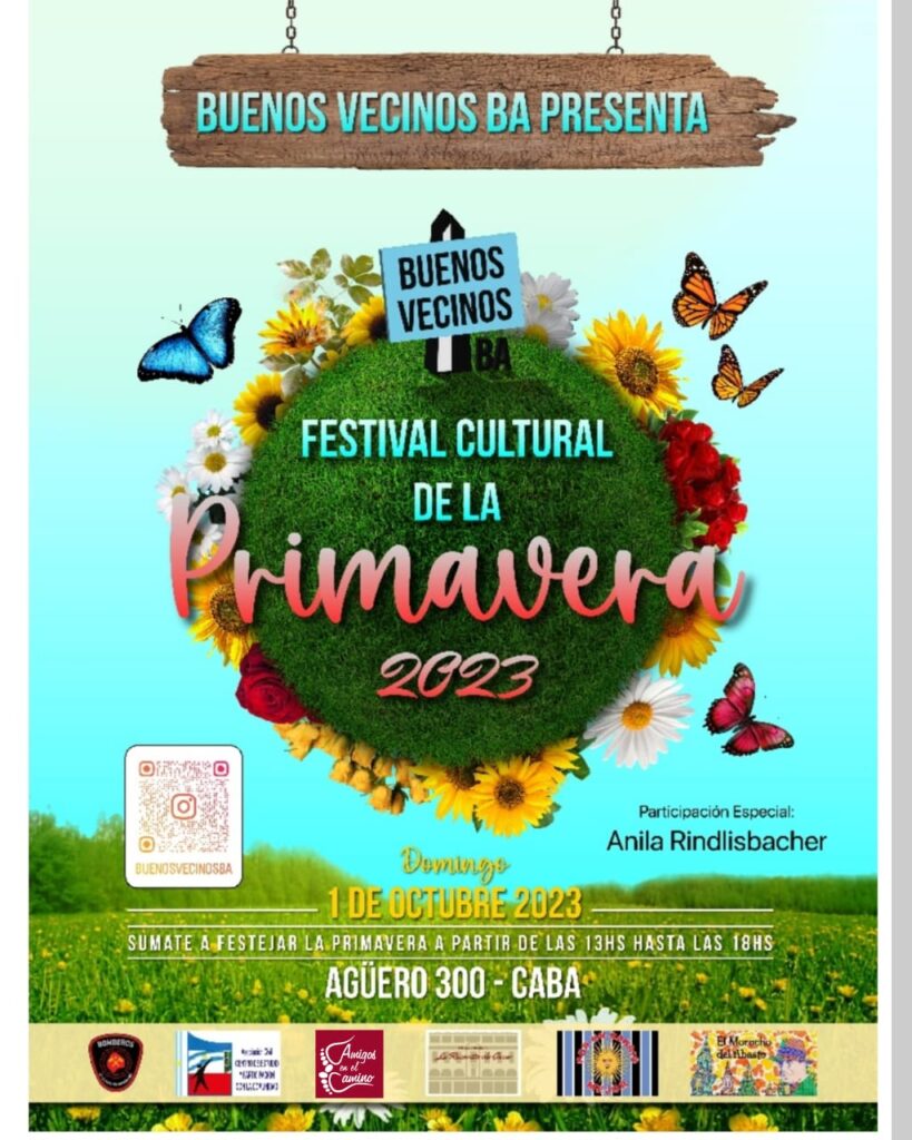 VAMOS A CELEBRAR: FESTIVAL CULTURAL DE PRIMAVERA BUENOS VECINOS COMUNA 3 2023