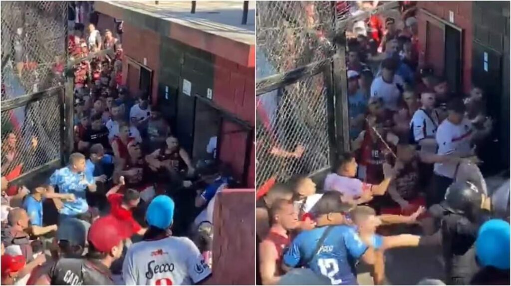 Máxima sanción para los barras de Defensores de Belgrano que agredieron a la Policía de la Ciudad