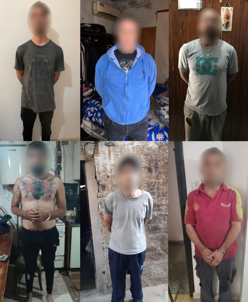 Operativo “Textiles Impostoras”: 10 detenidos por fraudes bancarios por casi 200 millones de pesos