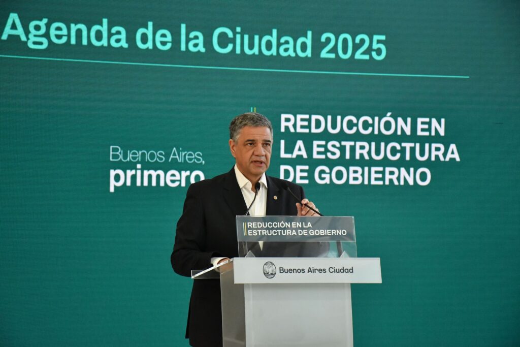 Jorge Macri reduce la estructura del Gobierno porteño