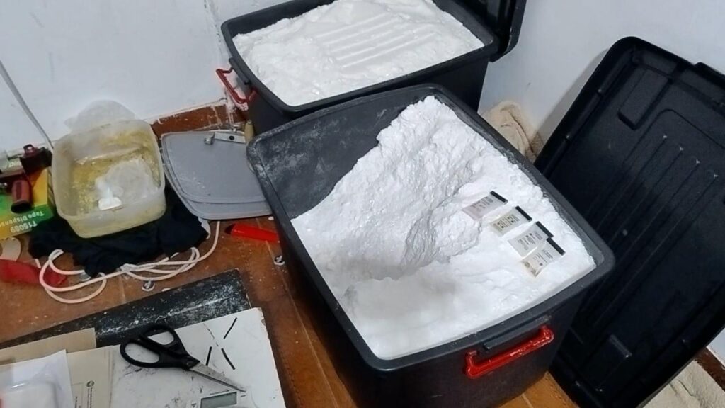 La Policía de la Ciudad desmanteló una banda narco sospechada de cortar la cocaína con pesticidas