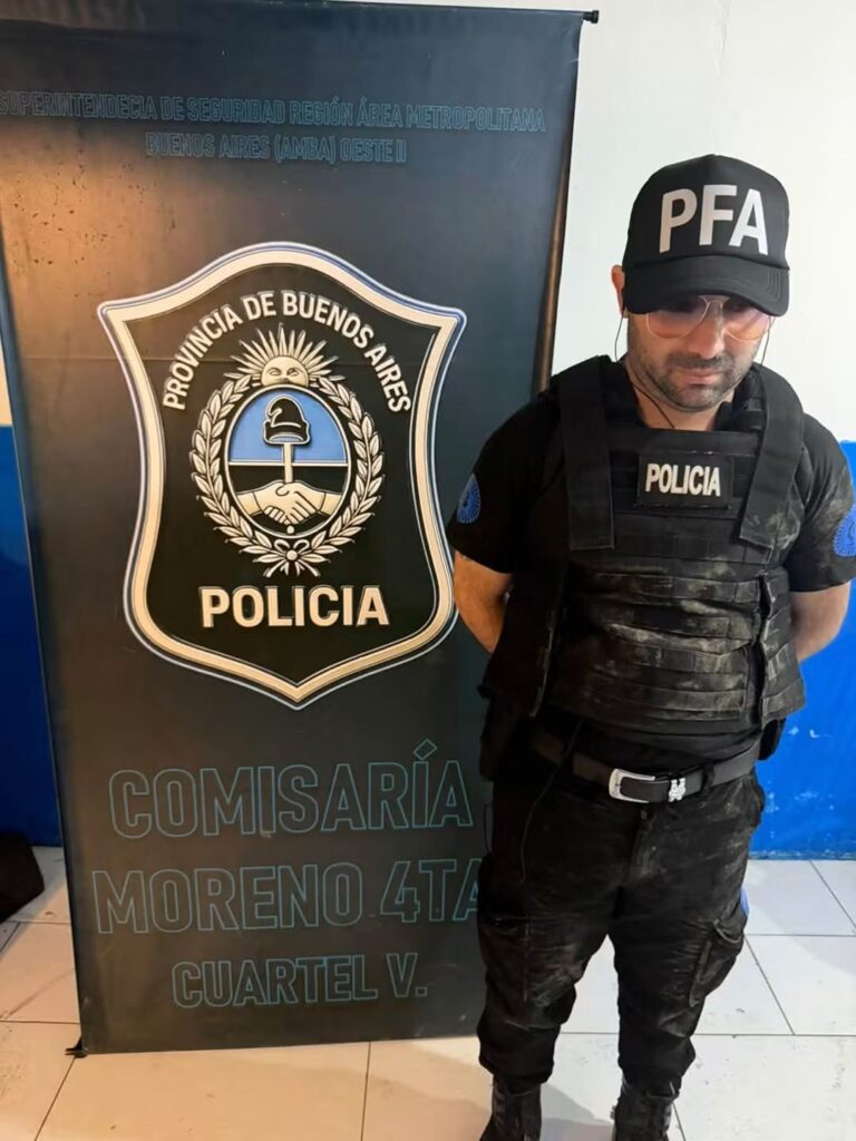 MORENO: DEMORARON A UN HOMBRE QUE SE HACÍA PASAR POR POLICÍA FEDERAL