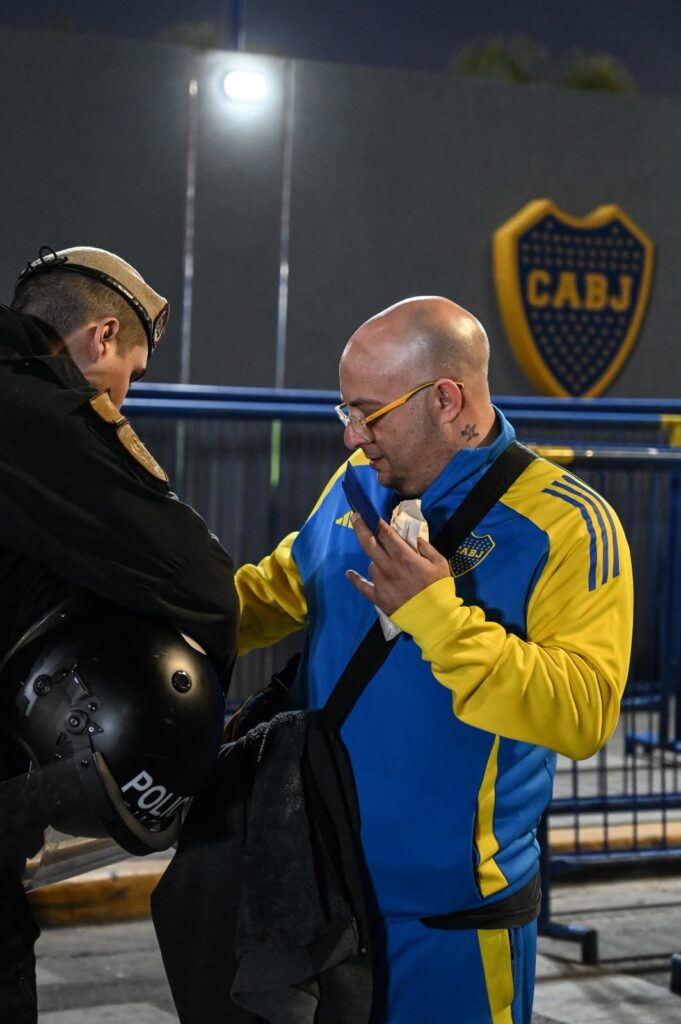 Operativo de seguridad para el Superclásico